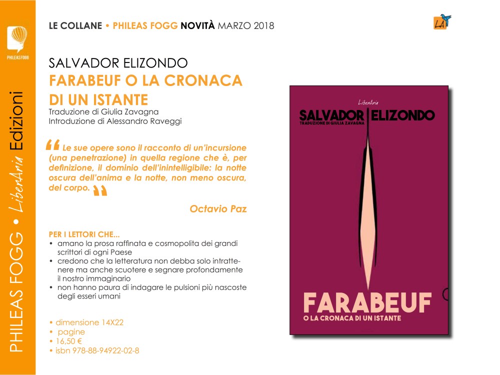 scheda Elizondo Liberaria